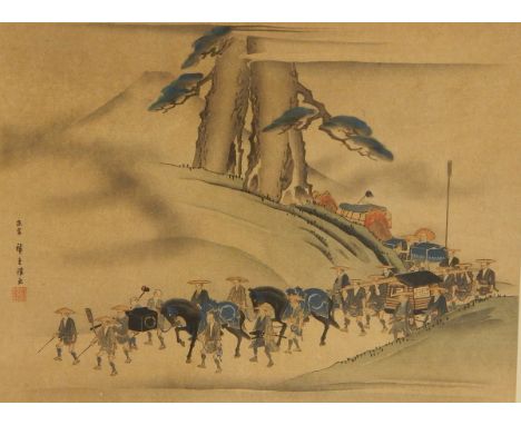 Quantity of pictures and prints to include 19th c hunting prints, limited edition colour print after Peter Partington, hand c