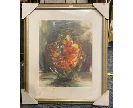 TAHITHA SALMON SIGNED LTD EDITION ED PRINT 70CMS 60CMS APPROX