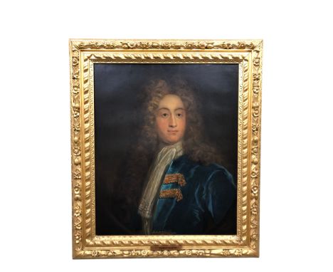 Ralph Hedley (1848 - 1913) : Portrait of Sir Robert Shafto, half-length, oil on canvas, 76 cm x 64 cm, framed. 