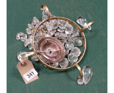 Small lustre light fitting 