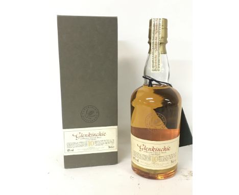 Glenkinchie Lowland Single Malt Scotch Whiskey, boxed