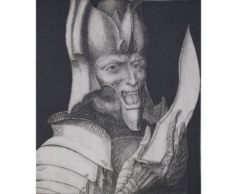 Fuchs, Ernst: (1930 Wien 2015). Mars. - Jakob u. Joseph. 2 Bl. Radierungen. Plgr. je ca. 19 x 17, Blgr. 29 x 24,5 cm. Beide u