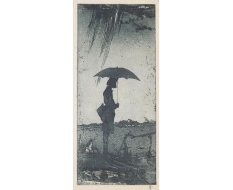Janssen, Horst: (1929 Hamburg 1995). 10 Blatt Radierungen, teils farbig, auf unterschiedlichen Papieren. Jeweils signiert, te