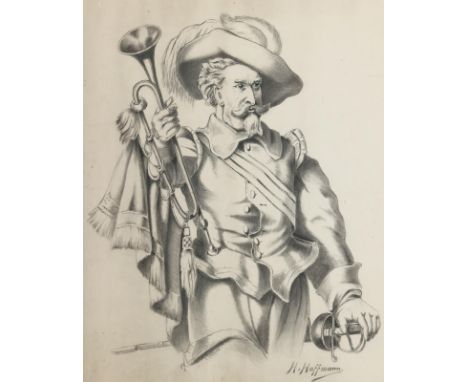 Konvolut: von ca. 30 Bll. akad. Studien und Zeichnungen von Ornamenten, Fresken, Grotesken u.a. Bauschmuckelementen sowie 1 P