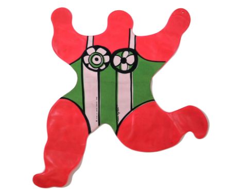 Saint-Phalle, Niki de: (1930 Neuilly-sur-Seine - San Diego 2002). "Nana". Aufblasbare Figur aus Kunststoff. 1968. Maße: 42 x 