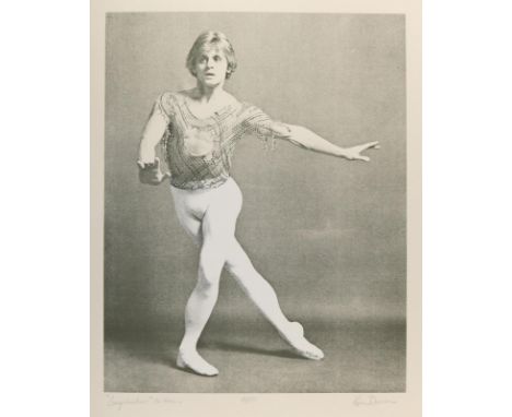 Duncan, Kenn (d.i. Kenneth McLeod Duncan,: 1954 Mildura, Victoria New York 1986). Mikhail Baryshnikov. Farbserigraphie, ca. 1