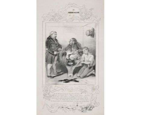 Daumier,H.: Les cent et un Robert-Macaire. Composes et dessines sur les idees et les legendes de Ch. Philipon... Texte par M.