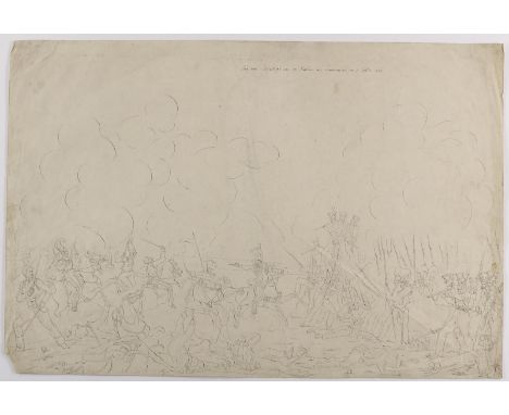 Rugendas, Johann Lorenz d.J.: (1775 Augsburg 1826) nach. Auf dem Schlachtfeld an der Moskwa vor Semenowska am 7. Septbr. 1812