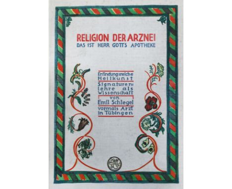 Sammlung: von 14 Schriften zur Homöopathie, versch. Formate u. Einbde.  ╔Enthält u.a.:╗ Hahnemann,S. Organon der Heilkunst. 4