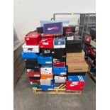 shoes: Nike, Jordans, Kyrie, Solomon, Fila, Adidas, Tom's, boots, Saucony, puma, GEO, X, and