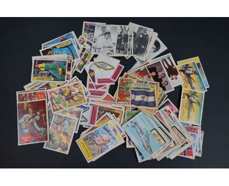 Trade Cards - A &amp; BC Gum, a selection of approx 140 loose cards to include Elvis Presley, Beatles, Battle, Military Emble