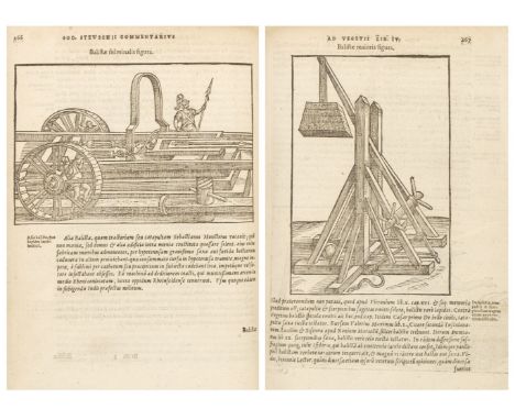 Vegetius Renatus (Flavius). De re Militari libri accedunt Frontini Strategematibus eiusdem autoris alia opuscula. Omnia emend