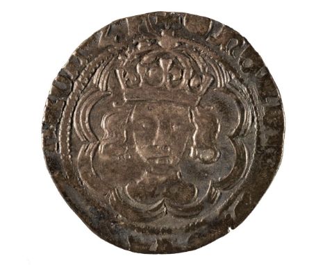 * Great Britain. Medieval Coins. Edward III, 1327-77, Groat. Henry VI, First Reign 1422-61, Groat, Annulet Issue, Calais Mint