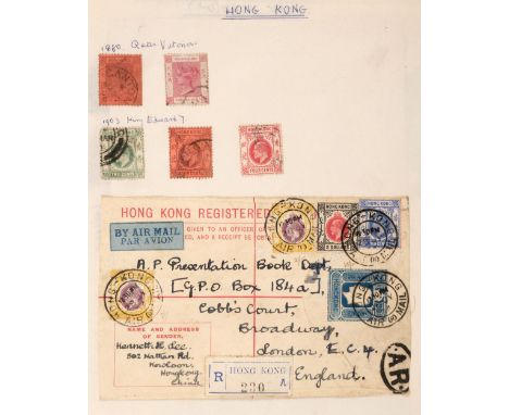 * Ideal Postage Albums. The Ideal Postage stamp albums, Volumes II &amp; III, containing GB Commonwealth and World stamps inc