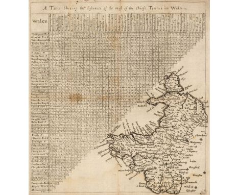 Van Langeren (Jacob). A collection of 36 maps, originally published in 'A Direction for the English Traveller...,' [1643], un