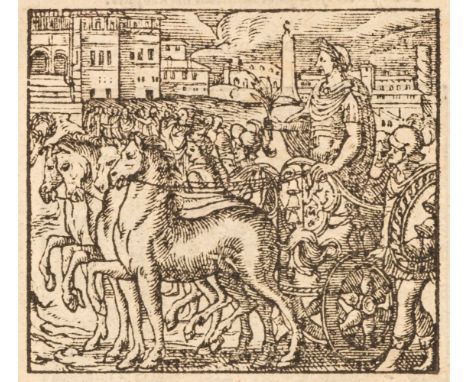 Sambucus (Johannes). Emblemata, et Aliquot nummi antiqui operis, 4th edition, Antwerp: Christopher Plantin, 1576, title with 