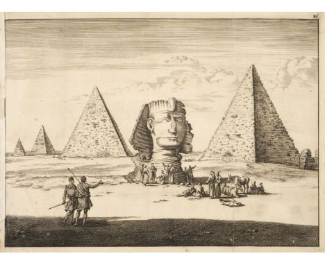 * [Bruyn, Cornelis de]. A collection of 43 engraved plates from Reizen van Cornelis de Bruyn, Door de vermaardste deelen van 