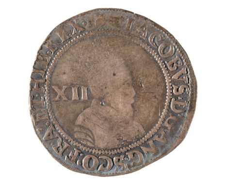 * Great Britain. Tudor And Stuart Coins. Edward VI, 1447-53, Shilling, mm. Y. James I, 1603-25, Shilling, mm. Thistle. Charle