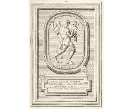 Picart (Bernard). Pierres Antiques gravées, sur lesquelles les graveurs ont mis leurs noms. Dessinées & gravées en cuivre sur