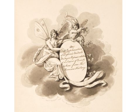Manuscript. An Explanation of Dassier's Medals Being a Representation of a Series of Events taken from the Roman History, by 
