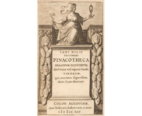 Erythraeus (Janus Nicius). Pinacotheca altera imaginum, illustrium, doctrinae vel ingenii laude, virorum, qui, auctore supers