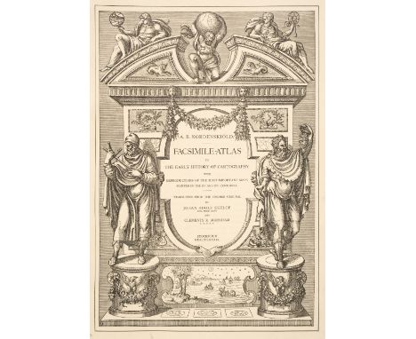 Nordenskiöld (Adolf Erik). Facsimile-Atlas to the Early History of Cartography with Reproductions of the Most Important Maps 