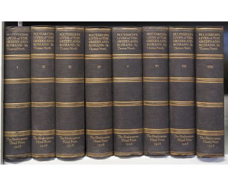 Shakespeare Head Press. The Lives of the Noble Grecians and Romanes, compared together by that grave learned philosopher & hi