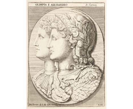 Santi Bartoli (Pietro). Raccolta di Camei e Gemme antiche Disegnate da' suoi Originali, ed intagliate da Pietro Santi Bartoli