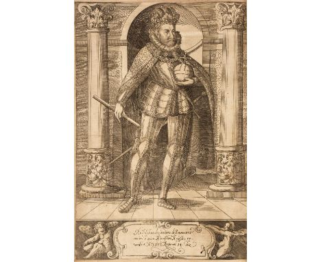 Sachs (Michael). Newe Keyser Chronica, darinen deutlich begriffen alle Romische Keyser von Cajo Julio Cesare biß auff den Jtz