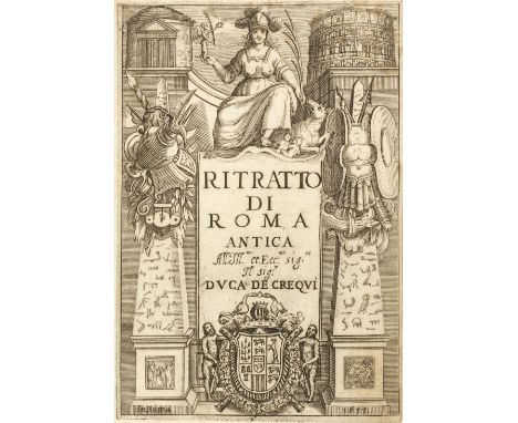 Totti (Pompilio). Ritratto di Roma antica nel quale sono figurati i principali tempij, teatri, anfiteatri, cerchi ... cerimon