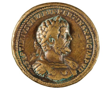 * Italy. School of / style of Giovanni Cavino (1500-70). Paduan style “Sestertius”. Cast AE. Later casts, probably c.19th cen