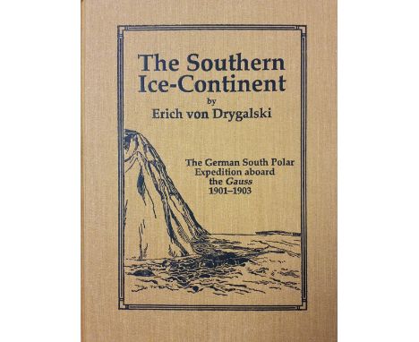Conrad (L. J.). Bibliography of Antarctic Exploration, Expedition Accounts from 1768 to 1960..., 1st edition, Washington: L. 