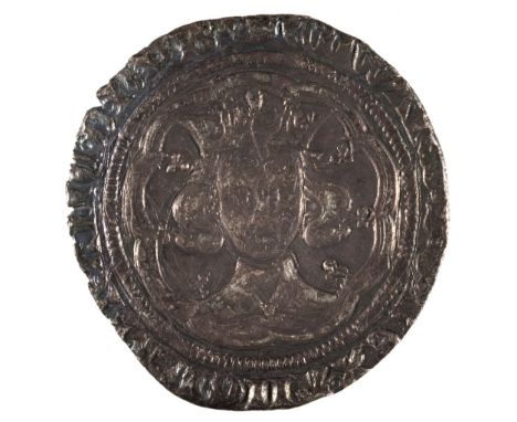 * Great Britain. Edward III, 1327-77, Groat, Fourth Coinage, Pre-Treaty Period, 1351-61, mm, Crown, London Mint, Henry V, 141