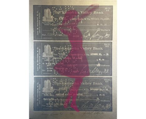 Lithograph titled Dance Lesson #2. Signed bottom right numbered 263/300. Sight size 22.5"" x 30""Condition: Good.