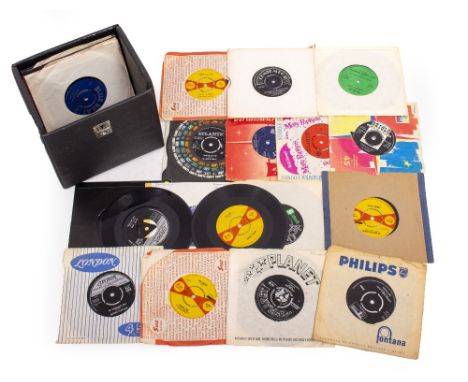 A COLLECTION OF TAMLA MOTOWN, Blue Beat, Liberty, Columbia, Atlantic, Sue 45rpm records and others to include Ruperts People,