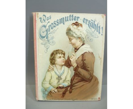 FLORENCE NIGHTINGALE INTEREST BOOK 'Was Grossmutter Erzahlt' published from Bertha Schumann, publishing company Wilhelm Effen