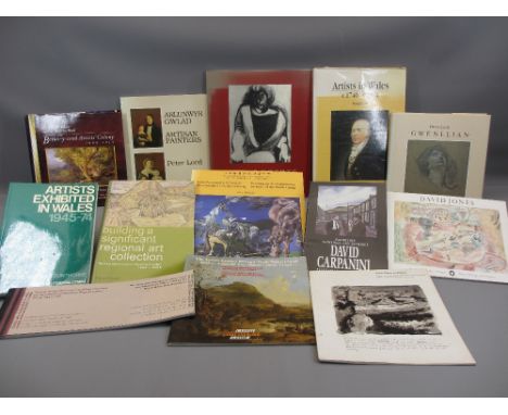 WELSH ARTISTS BOOKS &amp; CATALOGUES (13), Paul Joyner 'Artists in Wales 1740 - 1851' , National Library of Wales 1997, 'Arti