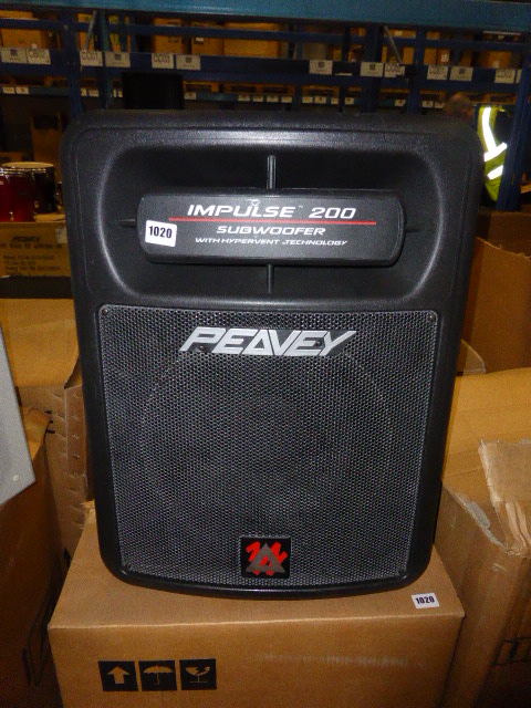 peavey impulse 200 subwoofer