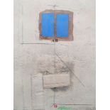 James Coignard (1925-2008) Carborundum print, Abstract, signed in pencil, 76cm x 57cm, framed and