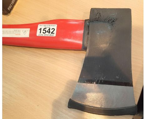 Large heavy tree felling axe. Not available for in-house P&amp;P, contact Paul O'Hea at Mailboxes on 01925 659133 