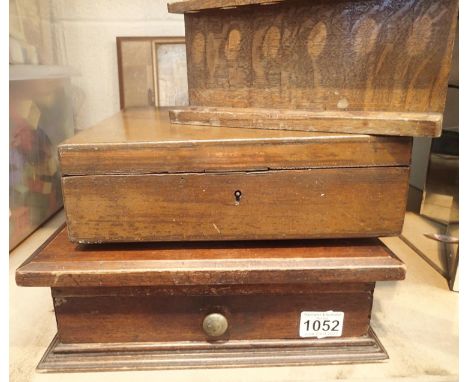 Quantity of wooden items to include a pipe rack. Not available for in-house P&amp;P, contact Paul O'Hea at Mailboxes on 01925