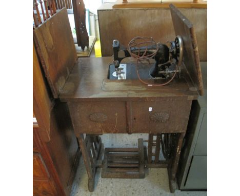 Vintage Phoenix sewing machine on stand.(B.P. 24% incl. VAT)