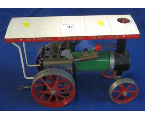 Mamod live steam traction engine model.(B.P. 24% incl. VAT)