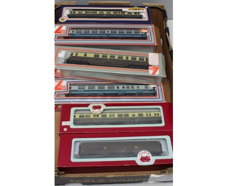 NINE VARIOUS 00 GAUGE PASSENGER COACHES including; Dapol, Lima and Bachmann 