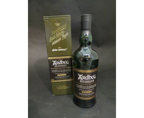 Ardbeg Renaissance single malt scotch whisky, boxed