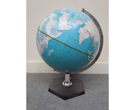 A Phillips 12" world globe 