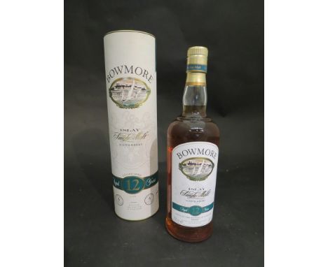 Bowmore 12 year Single Malt Scotch Whisky, Islay, Scotland 700ml boxed, 2 bottles