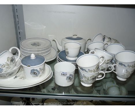 A quantity of Susie Cooper "Glen Mist" Teaware including fourteen and saucers, twelve tea plates, etc.