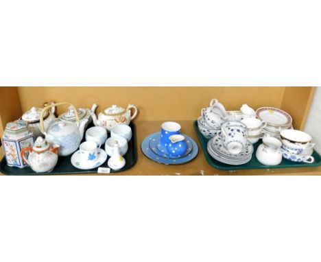 Decorative china and effects, to include a Royal Doulton York Town part tea service, various Minton Caliph pattern teacups, R