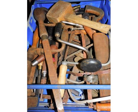 Various hand tools, to include mallet, screwdrivers, metal chisels, etc. (a quantity)  